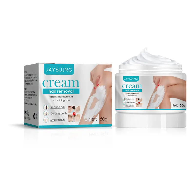 Crème Dépilatoire Instantanée Douce pour Femme et Homme - 50g