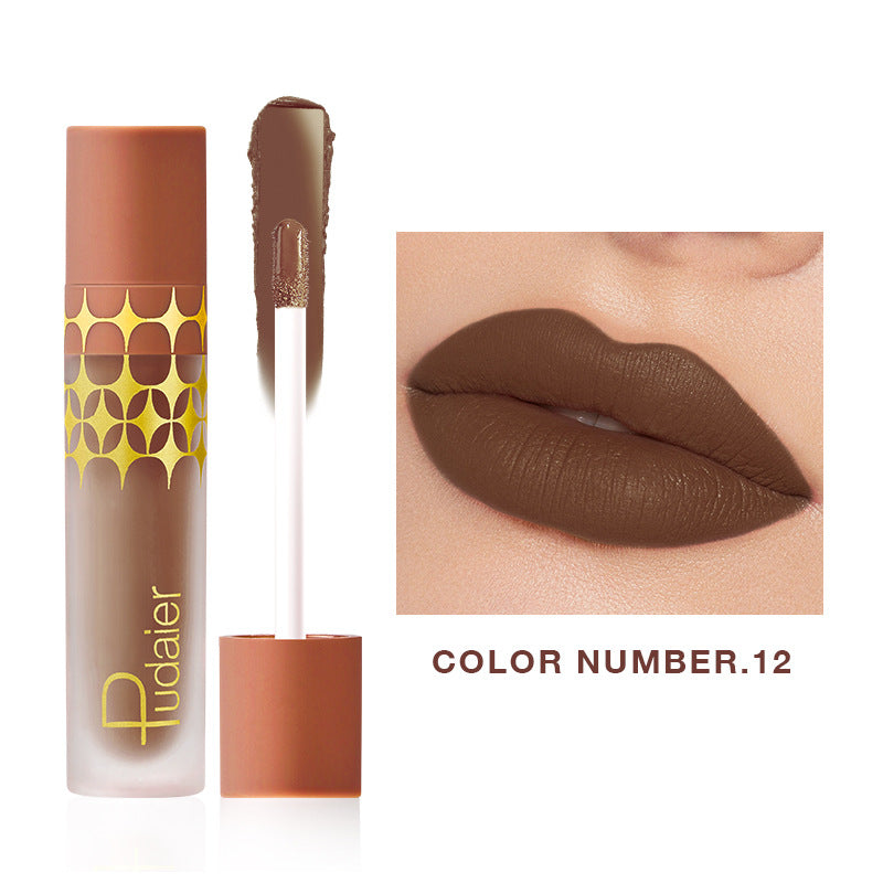 Rouge à Lèvres Liquide Mat Pudaier - 24 Teintes 4,5g