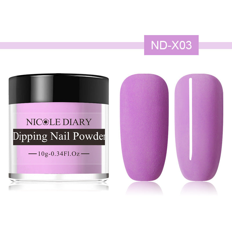 Poudre Ongles Mat NICOLE JOURNAL Automne/Hiver - 19 Teintes 10g