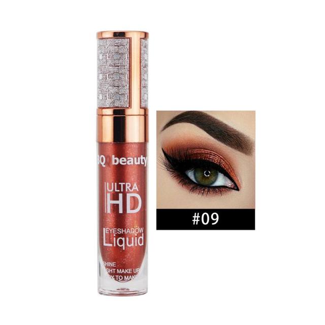 Fard à Paupières Liquide Diamond Nacré Scintillant - 12 Teintes