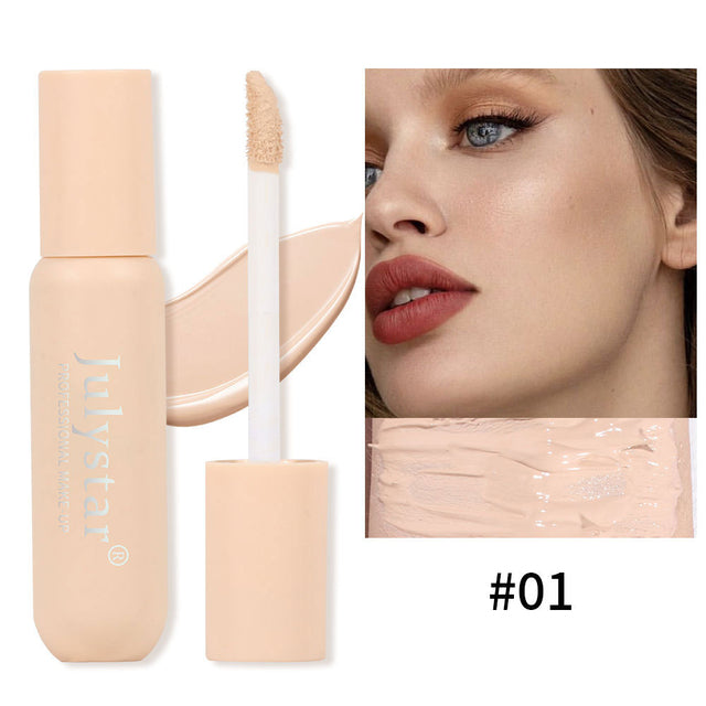 Fond de Teint Liquide Couvrant Julystar - Correcteur 6 Teintes