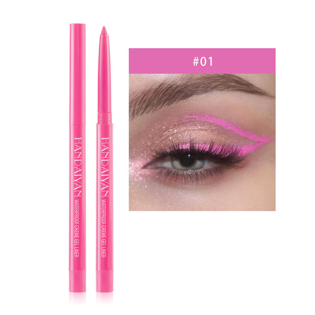 Crayon Eyeliner Nacré Mat Waterproof Ciel Étoilé - 20 Couleurs